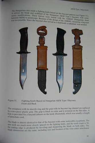 Knives of the Hungarian anti-terror units