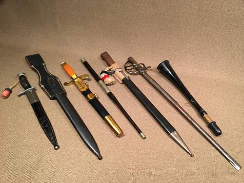 Help Identify These Bayonets, Swords and Miscellaneous Items