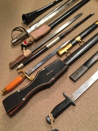 Help Identify These Bayonets, Swords and Miscellaneous Items