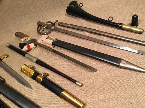 Help Identify These Bayonets, Swords and Miscellaneous Items