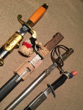 Help Identify These Bayonets, Swords and Miscellaneous Items