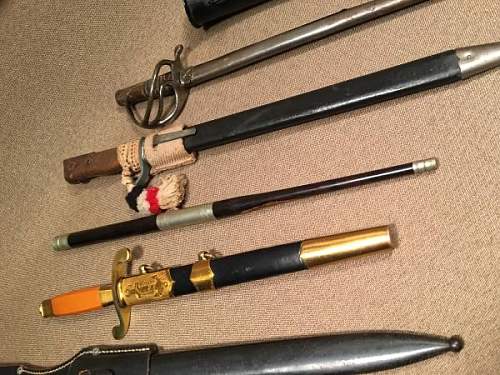 Help Identify These Bayonets, Swords and Miscellaneous Items