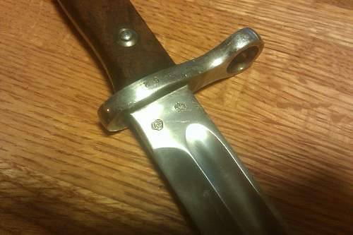 need help and info on German made bayonet