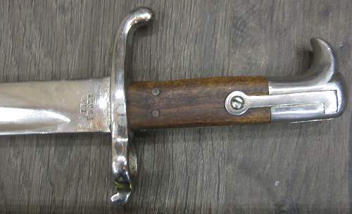 A German bayonet?