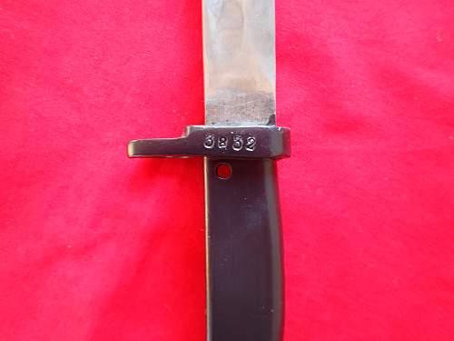 German Ersatz Bayonet, Turkish-Shortened