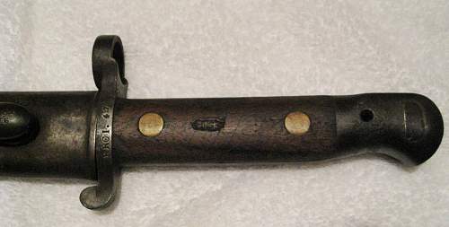 Canadian 1893 Bayonet for the Martini Metford Rifle