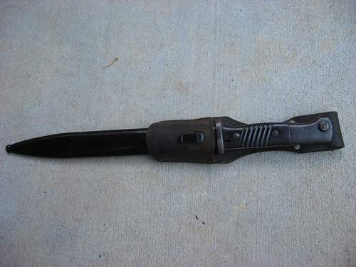 Can someone please identify this bayonet