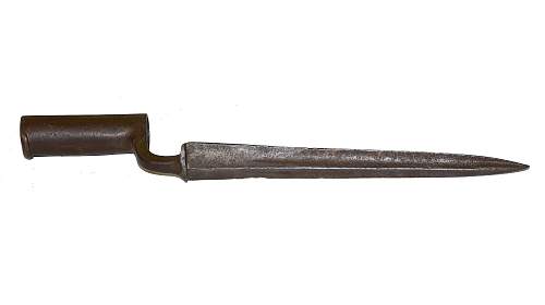 Another unidentified shortened bayonet