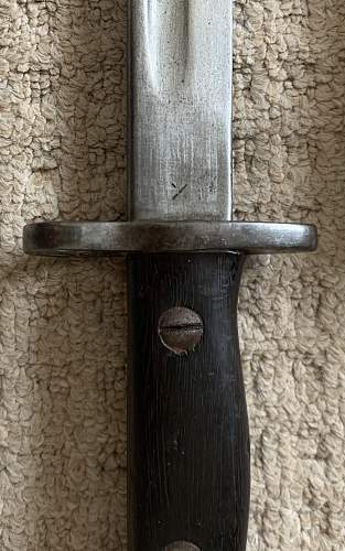 Wilkinson Pall Mall bayonet 1907 “unmarked”?