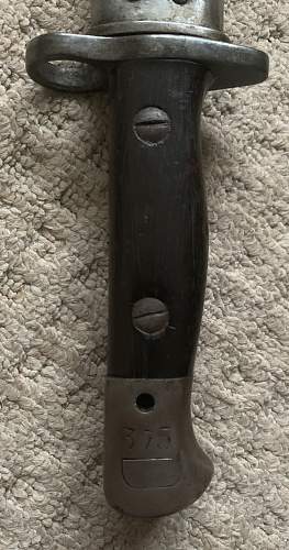 Wilkinson Pall Mall bayonet 1907 “unmarked”?