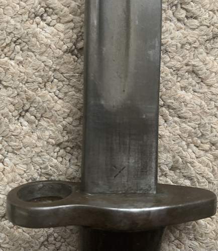 Wilkinson Pall Mall bayonet 1907 “unmarked”?