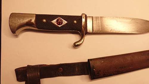 Hungarian Levente jugend knife!