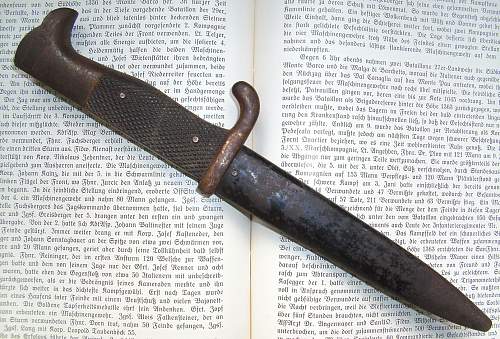 Armeedolch, (trench knife), maker´s mark? / trader ? ...