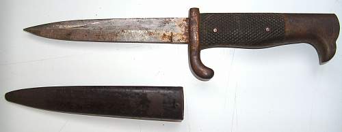 German trench knife