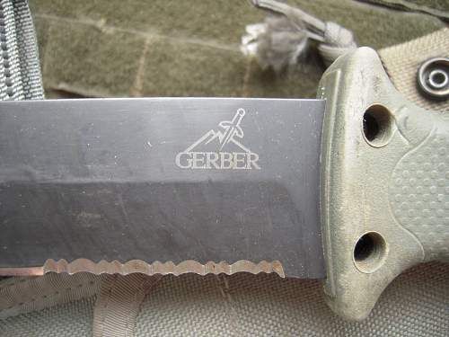 Gerber LMFII Infantry GI-issued actually ?