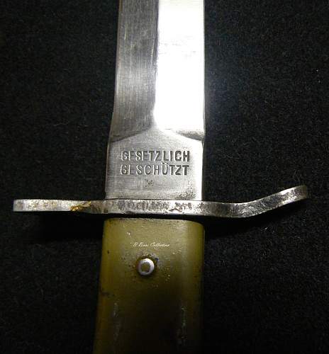 German Köller and Demag trench knifes - fake or real?