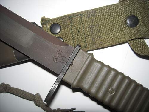 KCB bayonet/fighting knife...