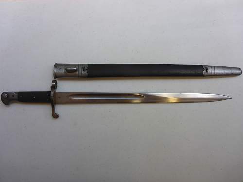 British 1887 Bayonet