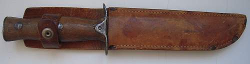 Mexican combat knife