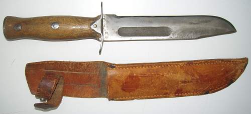 Mexican combat knife