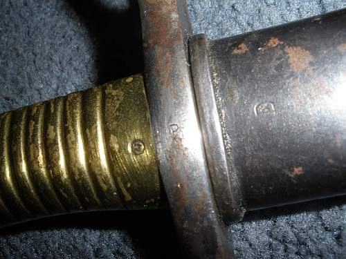 German made bayonet