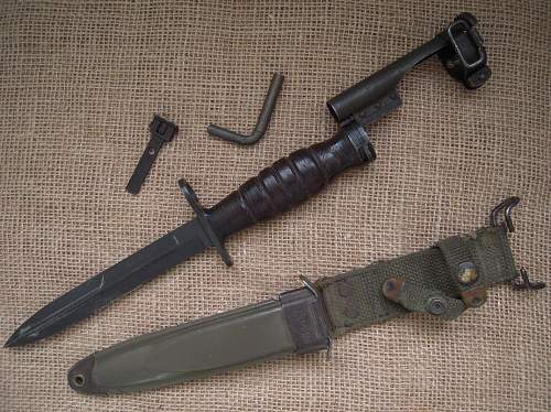 &quot;overhauled&quot; M4 bayonet