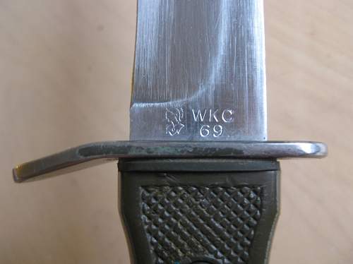 Bundeswehr Kampfmesser M1968