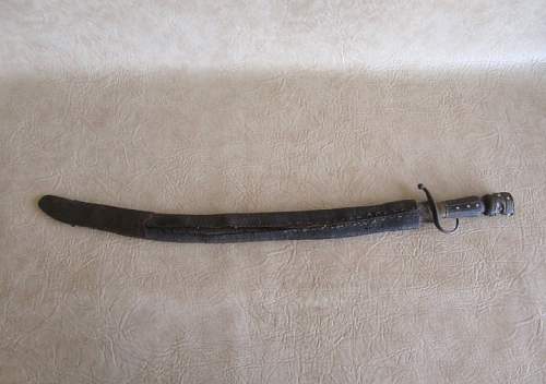 Help identifying 19th century Klingenthal french saber