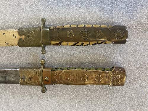 Chinese Nationalist Daggers - Questions