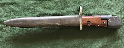 British No7 MkI Land Service Bayonet