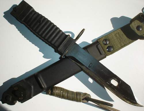 Nice piece of Dutch Manufacturing KCB-70 &quot;Stoner&quot; Bayonet