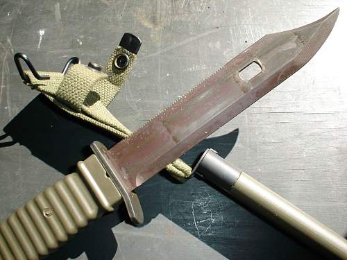 KCB bayonet/fighting knife...