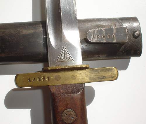 Serb fascine knife