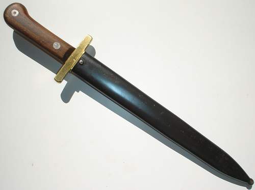 Serb fascine knife