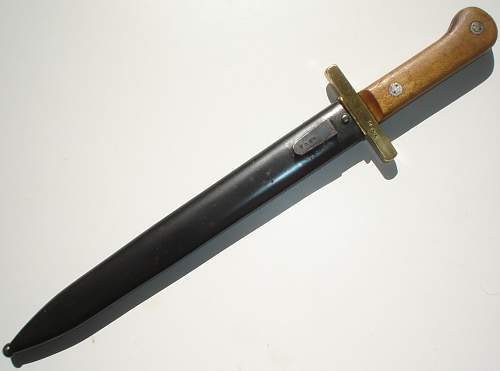 Serb fascine knife