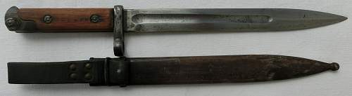 SVT-40 Tokarev bayonet