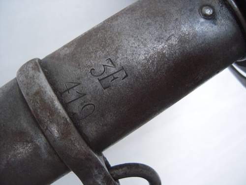 Chilean Contract French Made M1890 Cavalry Sabre