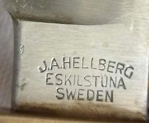 Hunting Knife Sweden &quot;military issued&quot; ??? ...