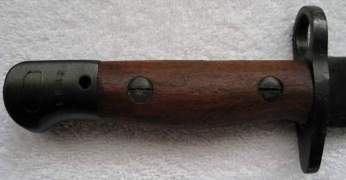 Australian machete bayonet mk1