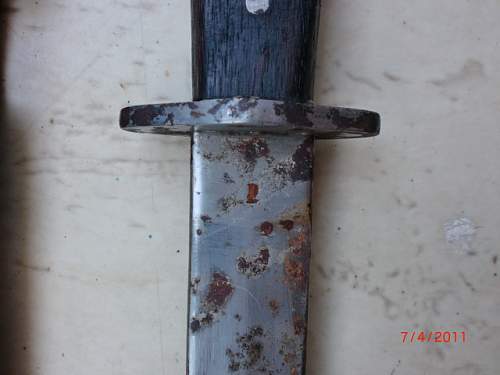 German trench knife