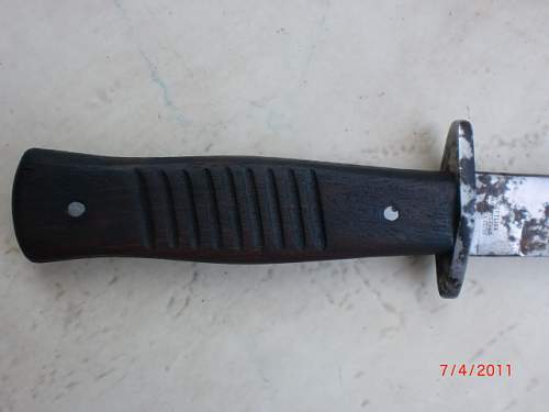 German trench knife