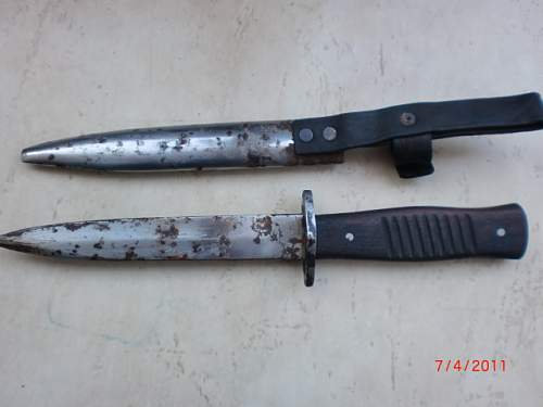 German trench knife