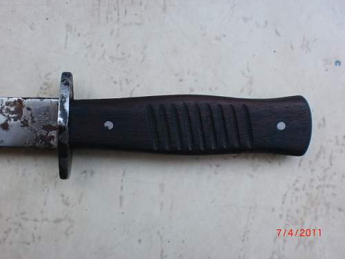 German trench knife