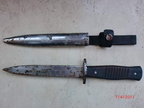 German trench knife