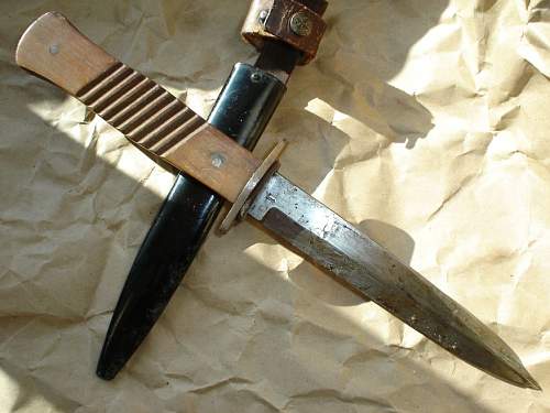 German trench knife