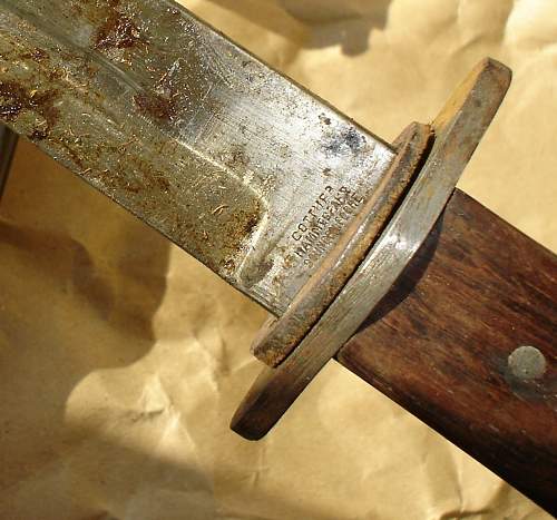 German trench knife