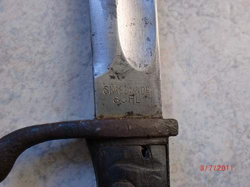 Butcher bayonet