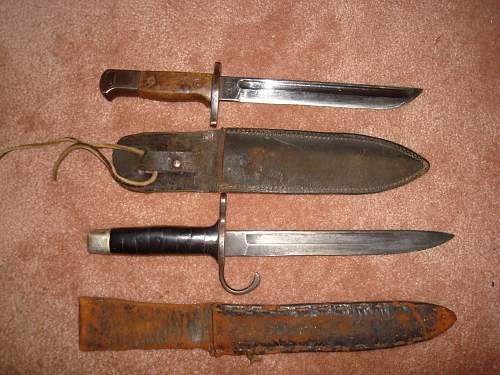 Cut down Japanese Bayonet Collection