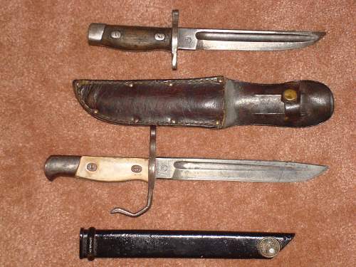 Cut down Japanese Bayonet Collection