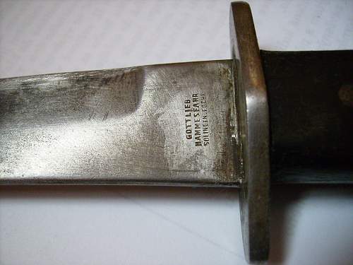 German WW1 fighting knife , original or Fake?